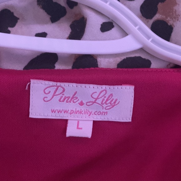 Pink Romper With Tie - Picture 2 of 2